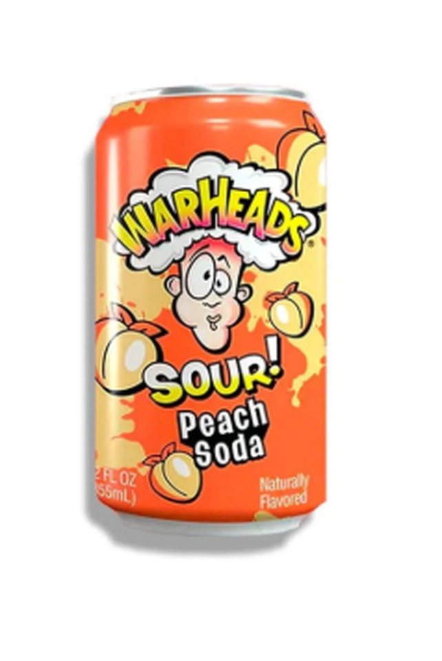 WARHEADS PEACH SODA 330ML